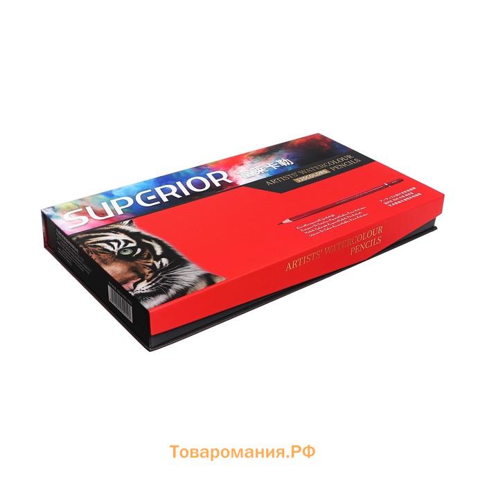Карандаши цветные акварельные 72 цветов, в картонной коробке WCP-72