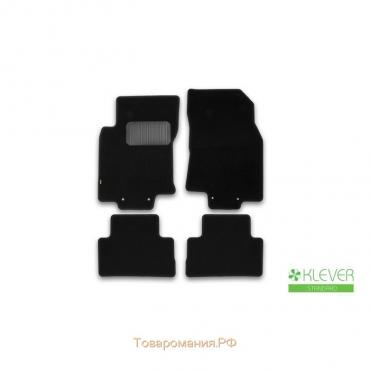 Коврики в салон Klever Standard Nissan Qashqai, 2014-2016, кросс., сборка РФ, 4 шт текстиль