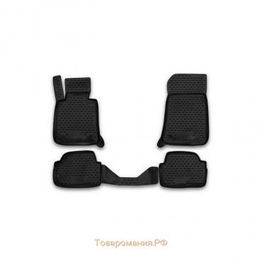 Коврики в салон BMW 1-3D 2004-2011, 4 шт. (полиуретан)