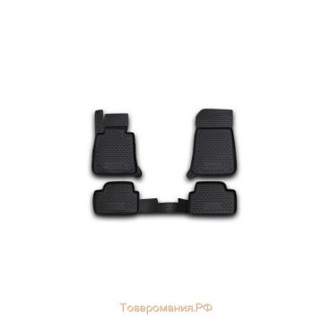 Коврики в салон BMW 1-5D 2004-2011, 4 шт. (полиуретан)