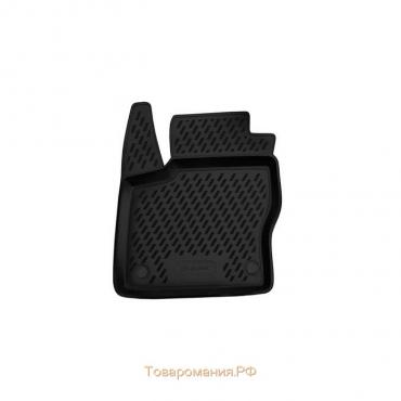 Коврики в салон FORD Focus 3, 04/2011-2015 передний левый (полиуретан)