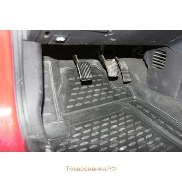 Коврики в салон HYUNDAI i 10, 2008-2016, 4 шт. (полиуретан)