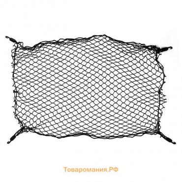 Сетка багажная TORSO, напольная 90×75 см, 4 пластиковых крючка