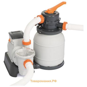 Фильтр-насос Bestway 58497, 220-240V, 6056 л/ч, для бассейна, песочный