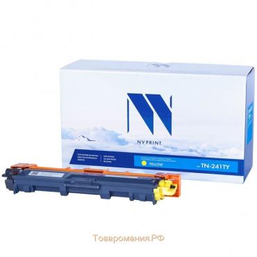 Картридж NV PRINT TN-241T для Brother HL-3140/3150/3170/DCP-9020/MFC-9140 (1400k), желтый