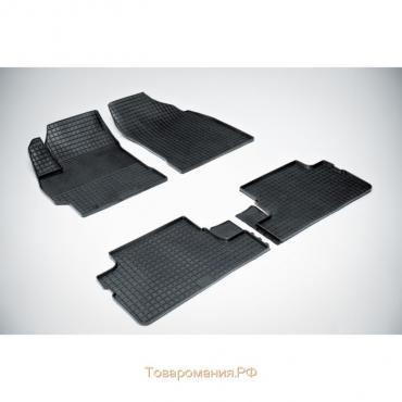 Резиновые коврики сетка для Chevrolet Captiva 2006-2012/Opel Antara 2006-2011