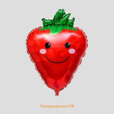 Воздушный шар фольгированный 28" «Клубничка», фигура