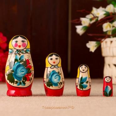 Матрешка "Семеновская", 4 кукольная, высшая категория