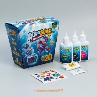 Средний набор «Aqua Slime»: набор для изготовления фигурок из цветного геля