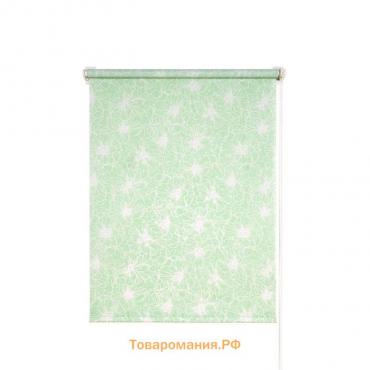 Рулонная штора «Экзотика», 100х175 см, цвет зеленый