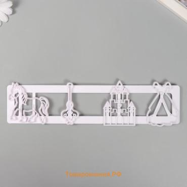 Каттер для полимерной глины «Замок принцессы», 5.5×24.8×0.7 см